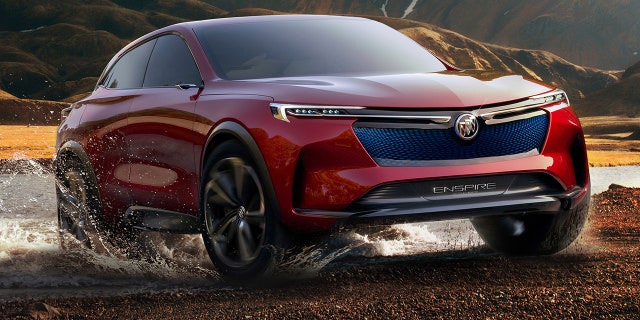 The 2018 Buick Enspire all-electric concept SUV
