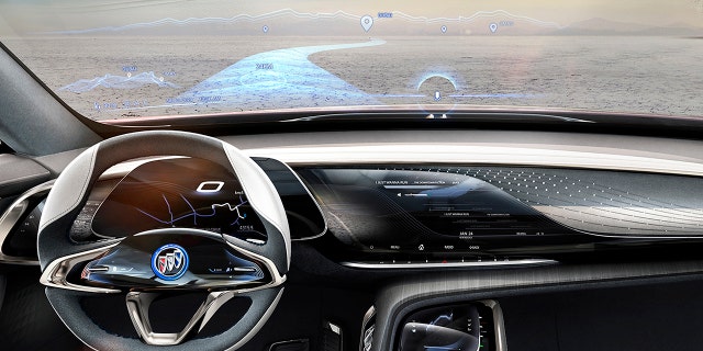 The 2018 Buick Enspire all-electric concept SUV