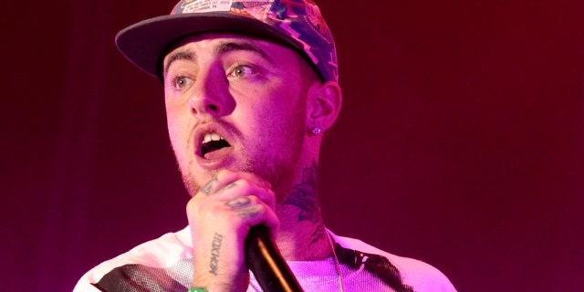 In this July 13, 2013 file photo, rapper Mac Miller performs on his Space Migration Tour at Festival Pier in Philadelphia.