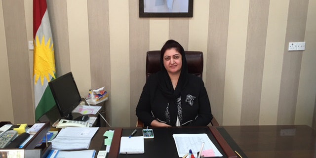 Diman Bayeez, the manager of the Women and Children's Prison of Erbil. (Photo: Hollie McKay/FoxNews.com)
