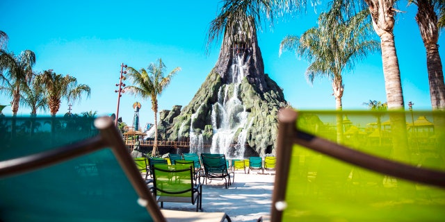 When it grand opens on May 25, Universalâs Volcano Bay will become Universal Orlandoâs third amazing theme park and provide even more incredible experiences that further complement the entire destination. Volcano Bay will be an entirely new water theme park experience filled with incredible thrills and perfected relaxation â and will allow guests to experience an entirely new level of freedom and fun as they enjoy the park with friends and family. Spanning 30 fully immersive acres and featuring a variety of experiences ranging from daring to serene, Volcano Bay will offer something for everyone â including a multi-directional wave pool with sandy beaches, a peaceful winding river, twisting multi-rider raft rides, speeding body slides that drop from the top of the volcano into the waters below and more. The park will also feature an expansive menu, with more than 60 different food and beverage offerings, and the innovative TapuTapu wearable â designed exclusively for Universalâs Volcano Bay to enhance fun and remove hassles.