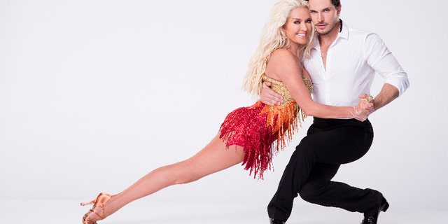 Erika Jayne and her "Dancing With the Stars" partner Gleb Savchenko.