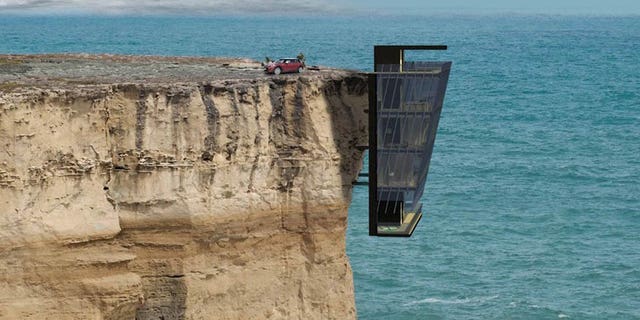 A vacation home that's truly on the cutting edge.