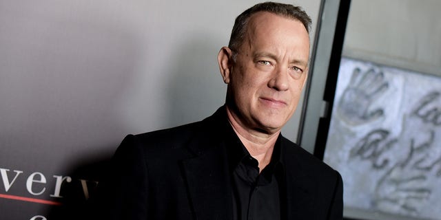 Hanks was in Pittsburgh filming scenes for his newest movie "A Man Named Otto".