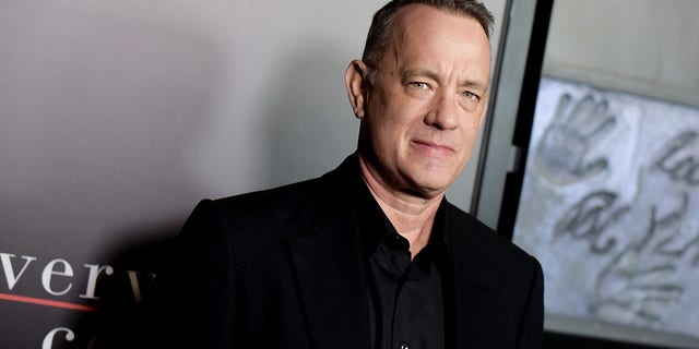 Hanks was in Pittsburgh filming scenes for his newest movie "A Man Named Otto".