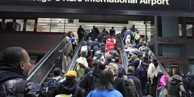 Thousands were stranded over the holiday season due to flight cancellations at Chicago O'Hare.