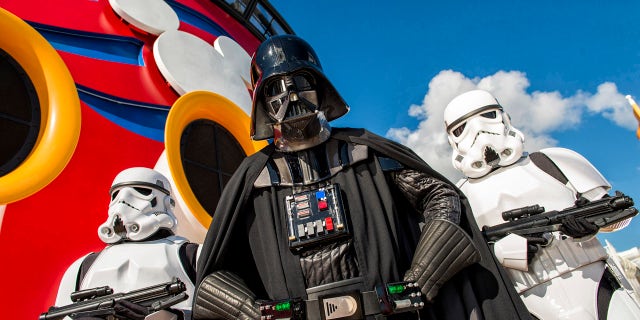 "Star Wars" on the high seas. Set sail with Darth Vader, Storm Troopers and more with Disney Cruise Line.