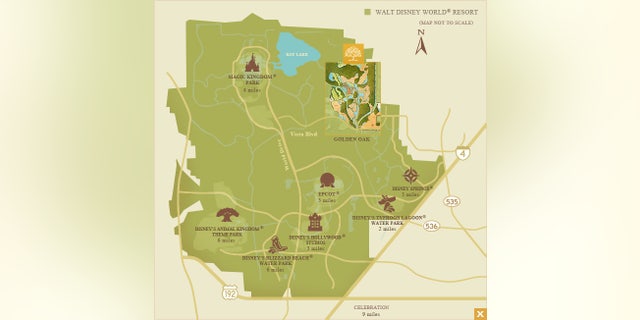 The new neighborhoods are just a few miles from Disney World's major parks.