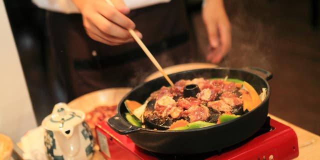 Hungry customers can warm up with traditional Japanese and Thai dishes.