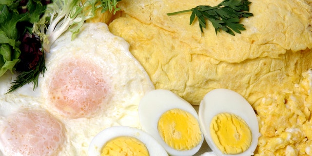I shot this series of egg photo's for a children's book about eating good foods. It shows the many ways you can prepare eggs.
I think the picture is eggcellent!