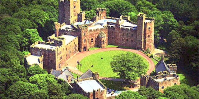 Peckforton Castle is a manor house built in the style of a medieval castle.