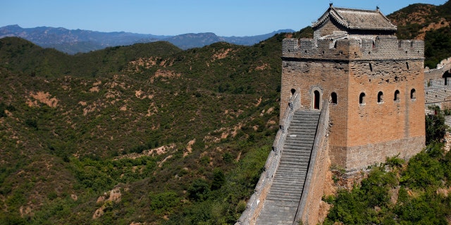 Visitors can climb the Great Wall but it's not devised to carve your name into the ancient stone.