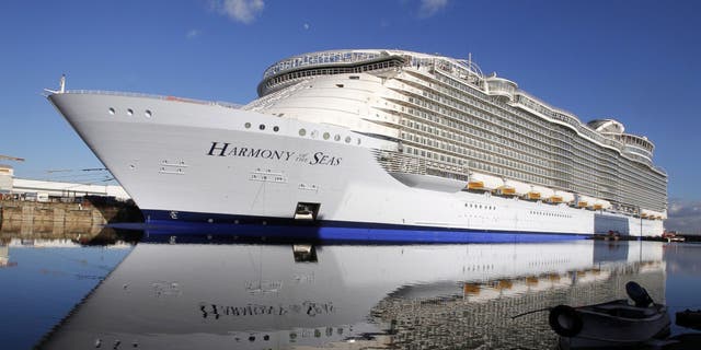 The Harmony of the Seas is the world's largest cruise ship.