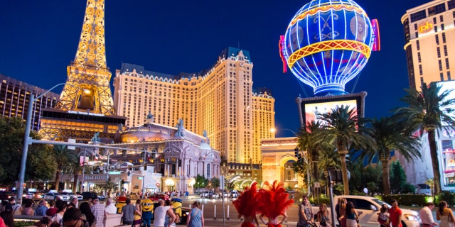 The city of Las Vegas