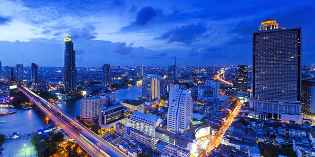 Bird's eye view at Bangkok, Bangkok
