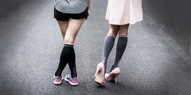 Cute compression socks really do exist.