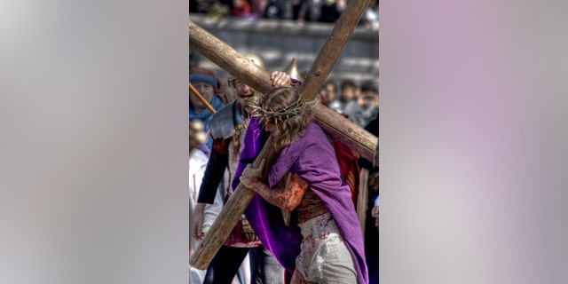 The Passion of Christ - An annual public showing of the Passion of Christ takes place in Trafalgar Square, London, every Good Friday.