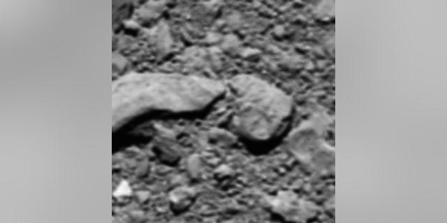 Reconstructed last image from Rosetta (European Space Agency)