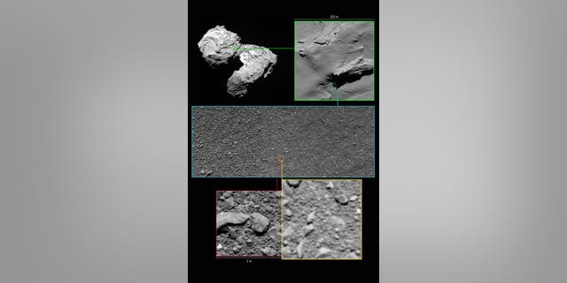 Rosetta’s last images in context