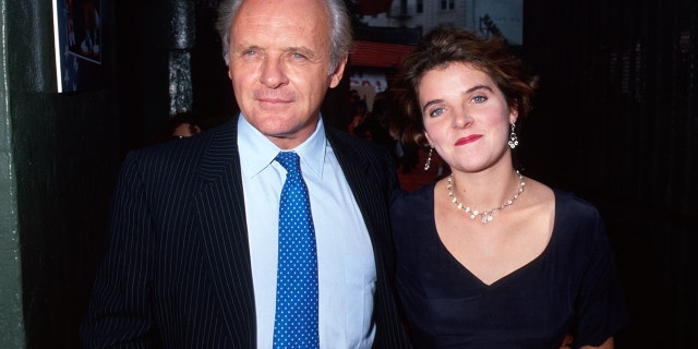 Actor Anthony Hopkins and his daughter Abigail pictured here in 1991. The father-and-daughter duo have been estranged for 20 years.
