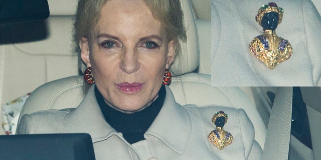 Blackamoor art and jewelry romanticizes slavery and is considered racially insensitive today. The brooch worn by Princess Michael of Kent (pictured) featured a black figure donning a gold headdress and robe.