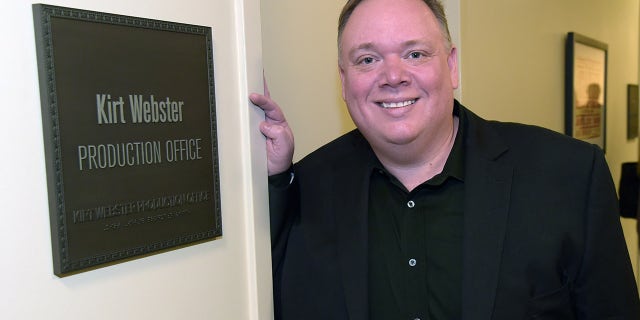 Kirt Webster backstage in the CMA Theater at the Country Music Hall of Fame and Museum on March 25, 2015 in Nashville, Tennessee.