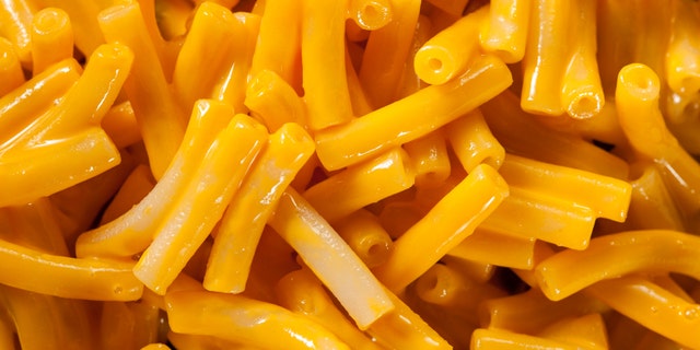 Homemade Macaroni and Cheese in a Bowl