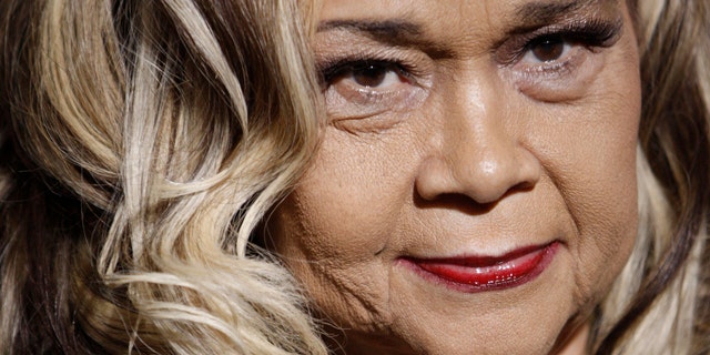 Nov. 24, 2008: FILE - This file photo shows Etta James arriving at the premiere of "Cadillac Records" in Los Angeles.