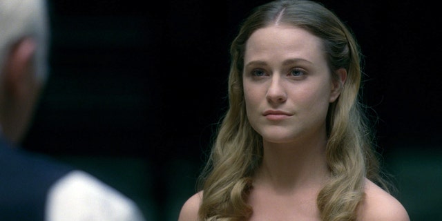 Evan Rachel Woods as Dolores in season 5 of HBO's "Westworld."