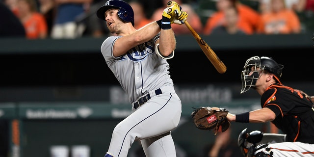 Evan Longoria was drafted by the Tampa Bay Rays with the third overall pick in the 2006 Major League Baseball draft