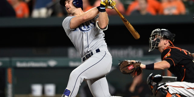 Evan Longoria was drafted by the Tampa Bay Rays with the third overall pick in the 2006 Major League Baseball draft