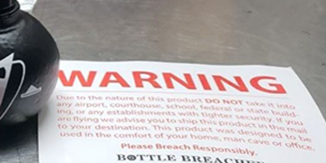 The novelty bottle openers even came with instructions specifically warning travelers to ship them, rather than pack them inside luggage.