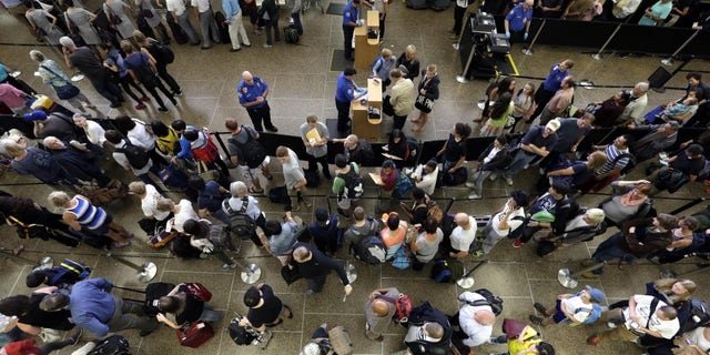 Have you been stuck in a never ending TSA line?