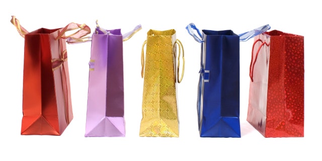 Gift bags pack flat but with a little tissue paper and ribbon assembled on site, your gift presentation skills will still shine.