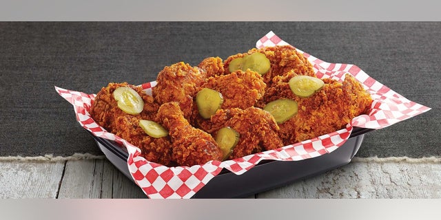 Nashville Hot Chicken is covered in smoky, peppery spices.