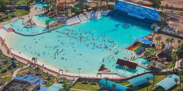 Firefighters were called to suppress a fire at an Arizona water park.