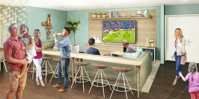 Would you stay in a hotel room with a common living and kitchen space?