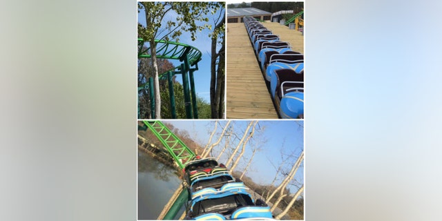 The Big One is being touted as the "biggest, highest and fastest" roller coaster in North Devon-- but you can't make a peep while riding it.
