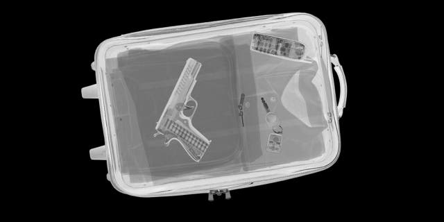 This packer didn't follow TSA guidelines.
