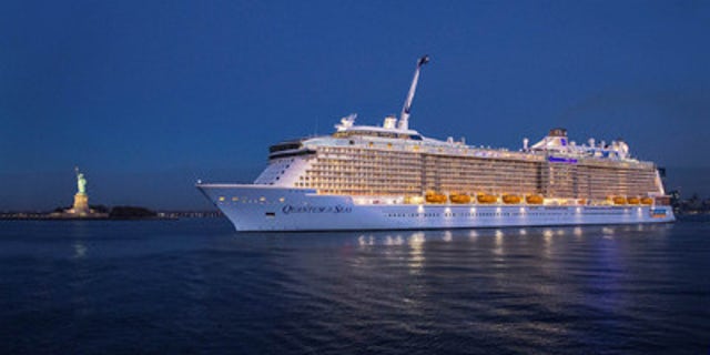 The ship has more than 2,000 staterooms, but Royal Caribbean has said it would reduce guest capacity to no more than 50% occupancy.
