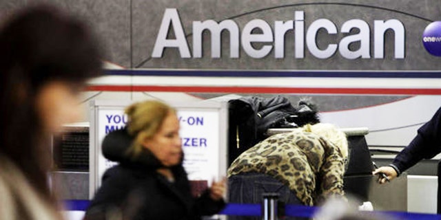 A passenger's meltdown was captured after a 12-hour furloughed flight.