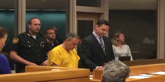 Jeffrey Hawkins seated in court.