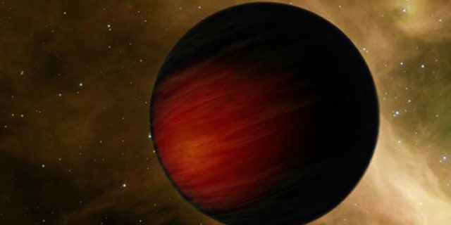 An artist's conception of an exoplanet. Three of the newly discovered exoplanets orbit the star 61 Virginis, which is virtually a twin of the sun and lies 28 light-years away in the constellation of Virgo.