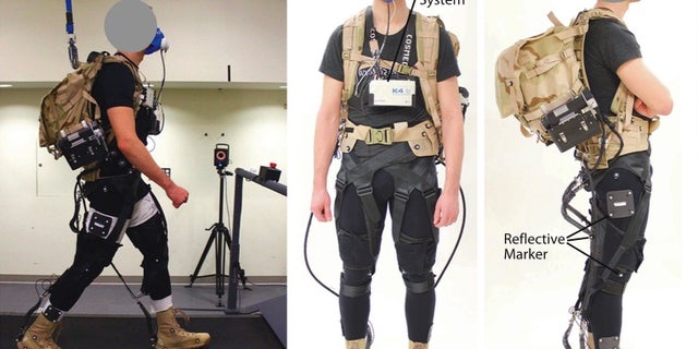 Treadmill tests helped researchers rate the efficiency of the newly developed exosuit.