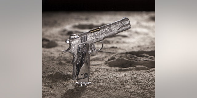 A high-end weapons company in the USA has produced what are the worldâs most expensive handguns at $2.25 MILLION EACH. See National News story NNGUNS; The 'Big Bang Pistol Set' consists of two handguns forged from the Gibeon meteorite, thought to be 4.5 billion years old. Their creator claims the luxury pistols are the first functional objects made from the meteor, which was discovered in Namibia, southwest Africa, in the 1830s. At a combined cost of $4.5 million, the pistols are said to be of interest to a 'hedge fund billionaire, tech-mogul, industrialist or Royal' when they go to auction at an unspecified date.