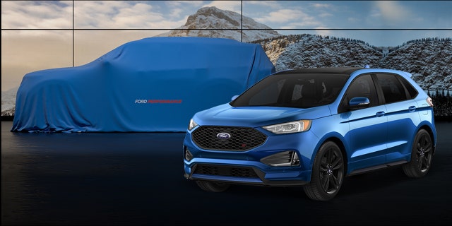 The new (covered) Explorer will be available in a high performance ST trim level like the upcoming Edge ST.