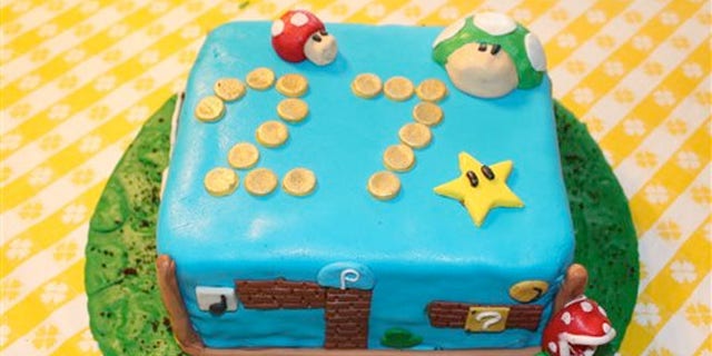 Justin Clark, an amateur baker, typically uses a layer of fondant to cover a simple round cake, and gets creative from there.