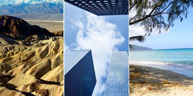 Death Valley, New York City and St. Croix are some of the most extreme places worth visiting.