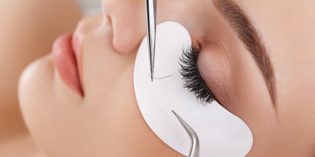 A woman's eyelash extensions gave her an infection and caused her real lashes to fall out