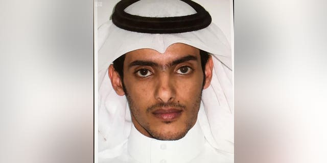 This picture released by the state sponsored Saudi Press Agency purports to show Taie bin Salem bin Yaslam al-Saya'ari who was killed Saturday by police in the capital's northern Yasmeen neighborhood. Saudi Arabia says the man who planned a suicide bombing in July outside of the mosque where the Prophet Muhammad is buried is one of the two extremists killed in a shootout with police in Riyadh. (Saudi Press Agency via AP)